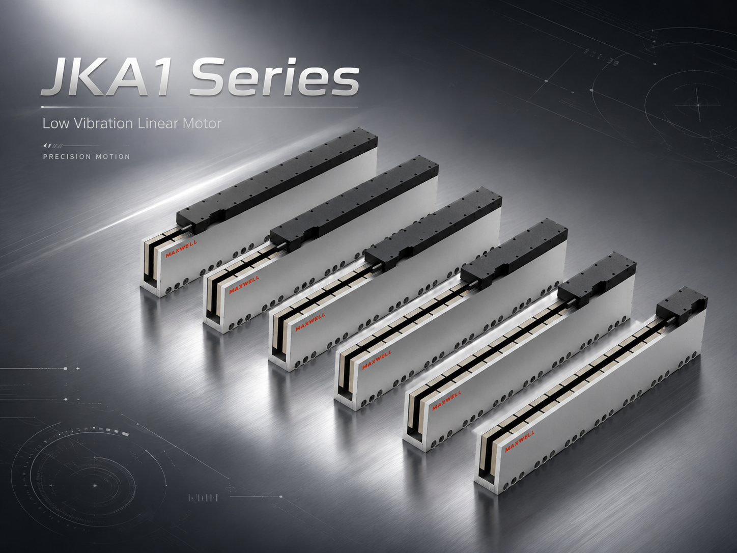 SAHO JKA1 ironless linear motor for low-vibration inspection motion