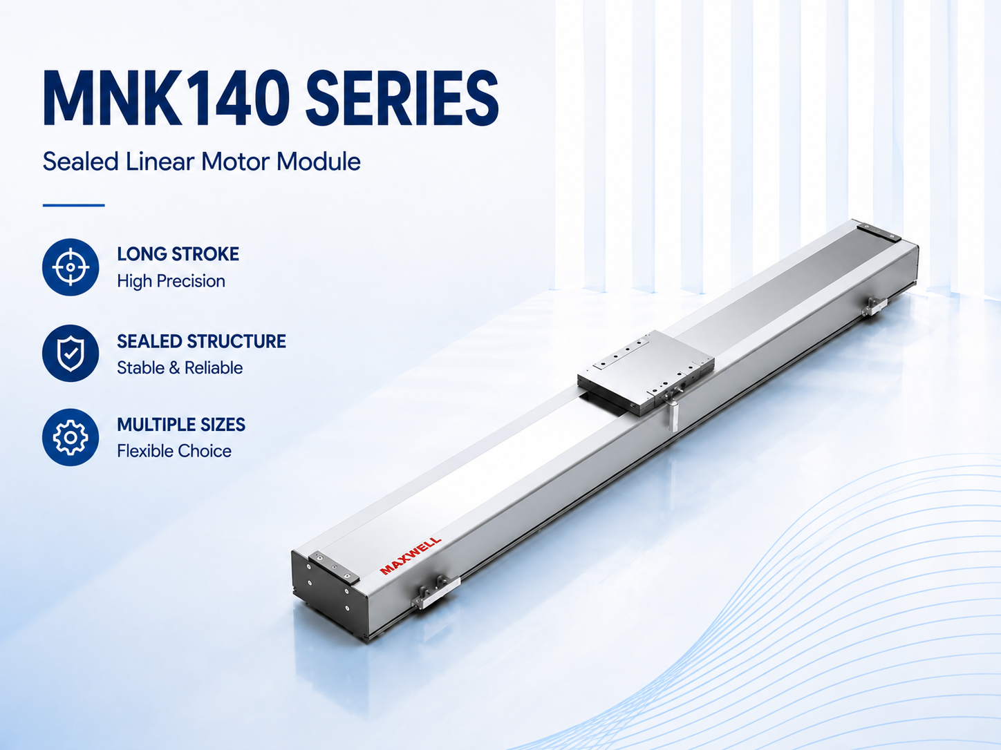 SAHO MNK Series linear motor module