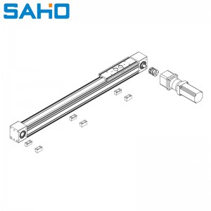 TA80 linear module 176mm heavy load 100-120kg stroke 8m for high precision Linear Actuator Belt Module