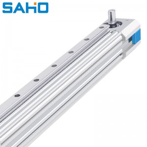 TR64 100mm linear module with heavy load 15-35kg stroke 5m for top speed 2ms high precision Linear Actuator Belt Module