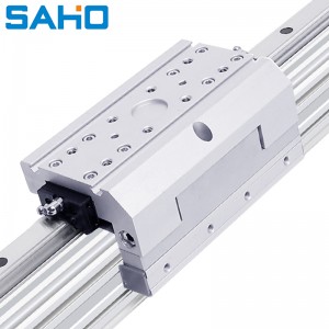 TR64 100mm linear module with heavy load 15-35kg stroke 5m for top speed 2ms high precision Linear Actuator Belt Module