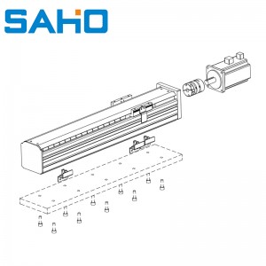 SDM75 linear module with stroke 50~1050mm linear actuactor for high precision high load for 5~25 kg