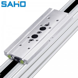 TA80 linear module 176mm heavy load 100-120kg stroke 8m for high precision Linear Actuator Belt Module