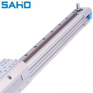 TR64 100mm linear module with heavy load 15-35kg stroke 5m for top speed 2ms high precision Linear Actuator Belt Module